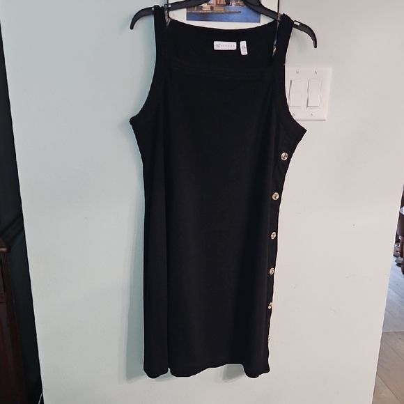 Rafaella Black Sheath Dress - Picture 1 of 3